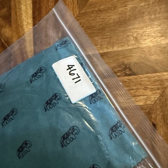 Loft Skirt Linen Elastic Waist Elephant‎ Print Lined Women’s Large - Picture 8 of 8